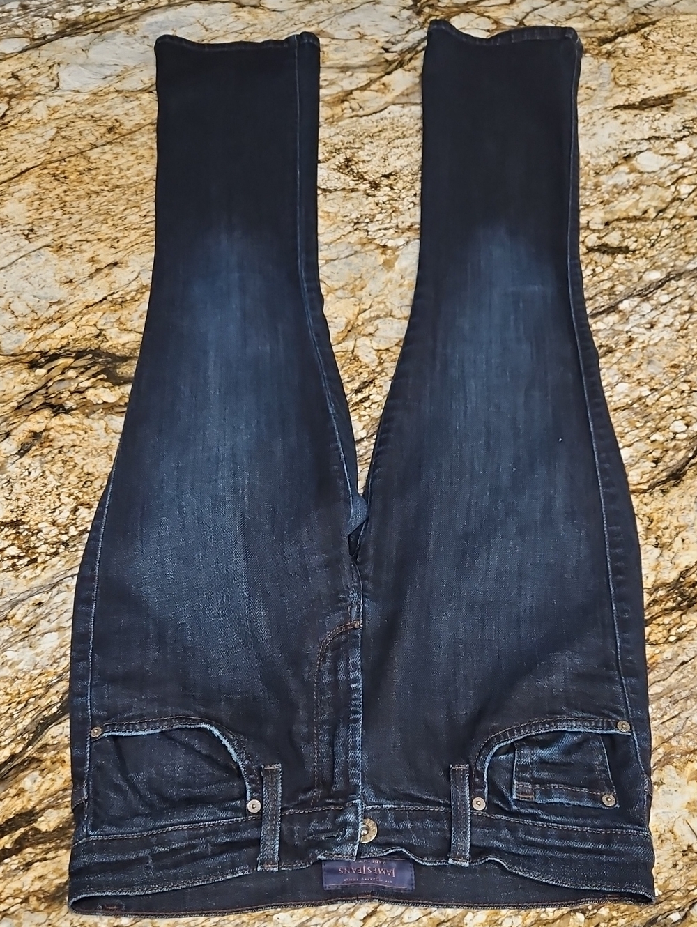 James Jeans Blue Denim Jeans. Size 28 Inseam 33" Rise 9 5"